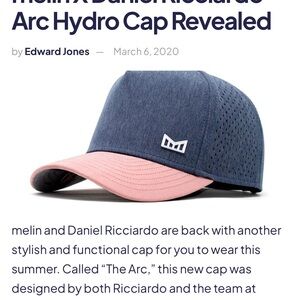 RARE special edition Melin Blue and Pink Arc V2 Hydro Cap.